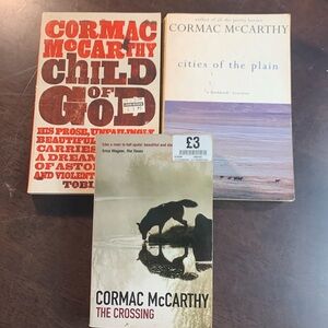 CORMAC MCCARTHY THREE PACK BOOKS
